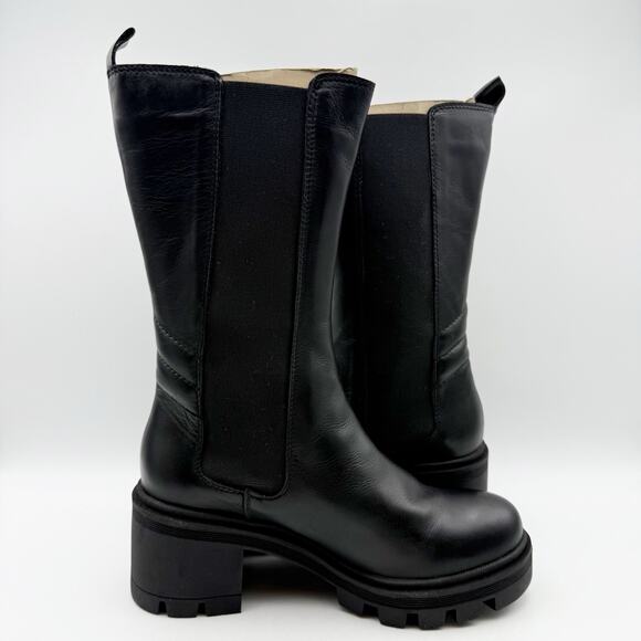 Miz Mooz Womens Bambina Tall Boot EU 36 US 5.5 Black Leather NWOB - Picture 4 of 13